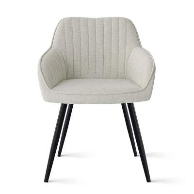 Set Of 2 BOSTON Upholstered Arm Chair -The Pop Maison 4 Set Of 2 BOSTON Upholstered Arm Chair -The Pop Maison - Image 2