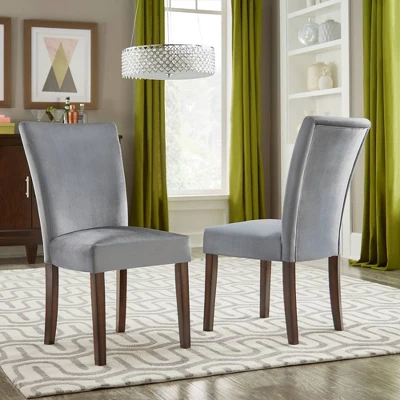 Set Of 2 Quinby Upholstered Parson Dining Chairs - Inspire Q 6 Set Of 2 Quinby Upholstered Parson Dining Chairs - Inspire Q - Image 4