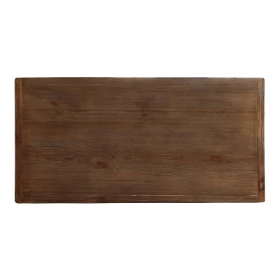 Eliza Rustic Counter Height Table Natural - HOMES: Inside + Out 6 Eliza Rustic Counter Height Table Natural - HOMES: Inside + Out - Image 4