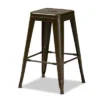 4pc Horton Gunmetal Metal Stackable Counter Stool Set Gray - Baxton Studio 1 4pc Horton Gunmetal Metal Stackable Counter Stool Set Gray - Baxton Studio -Dine Furniture GUEST 2fadeba6 094e 449a 85d6 e6c026de4152