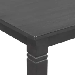 6 PCS Farmhouse Wood Dining Table Set With Table And Upholstered Chairs-ModernLuxe -Dine Furniture GUEST 3027d36b d642 49d4 ad95 88dc5d8717f8