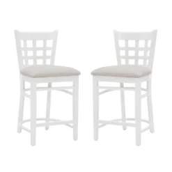 Set Of 2 Lola Counter Height Barstools - Linon -Dine Furniture GUEST 311b9df9 d87d 4eed 9191 05bb3b9f760d
