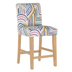 Hendrix Patterned Counter Height Barstool - Skyline Furniture 28 Hendrix Patterned Counter Height Barstool - Skyline Furniture -Dine Furniture GUEST 316c10b3 a729 4175 b224 6bd3bd099579