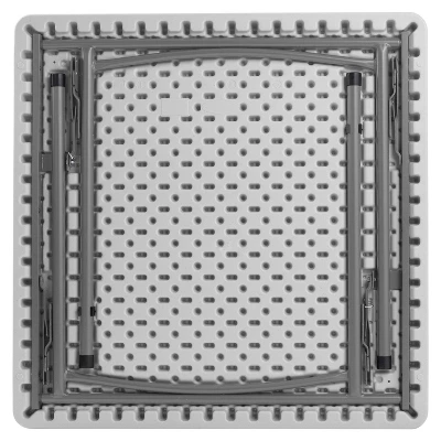 36"x36" Heavy Duty Folding Card Table Speckled Gray - Hampden Furnishings 8 36"x36" Heavy Duty Folding Card Table Speckled Gray - Hampden Furnishings - Image 6