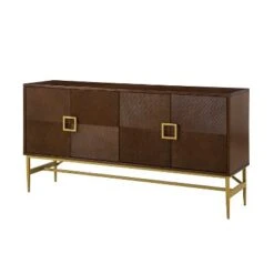 Baptiste 65'' Wide Moden Storage Sideboard With Carved Details| KARAT HOME -Dine Furniture GUEST 34f41100 f869 4f63 946d 7d50e4f8f31d