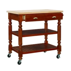 Barker Kitchen Cart And Islands - Linon -Dine Furniture GUEST 352bb018 2532 4ffc 9ad9 6b1af7b484d9