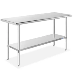 GRIDMANN Stainless Steel Tables With Undershelf, NSF Commercial Kitchen Work & Prep Tables For Restaurant And Home -Dine Furniture GUEST 35a693cf 6821 4e5d 9fbe 6575ed66a95f