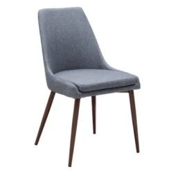 Set Of 2 Roman Mid Century Dining Chair - Poly & Bark -Dine Furniture GUEST 35d5b067 318b 4e25 9c45 acf79cb1ad51