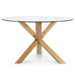 48" Wilford Round Dining Table Natural/Oak - Poly And Bark 15 48" Wilford Round Dining Table Natural/Oak - Poly And Bark -Dine Furniture GUEST 3767e156 2aec 437b 86a3 5f1f7fb75d98