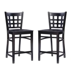 Set Of 2 Lola Counter Height Barstools - Linon -Dine Furniture GUEST 3791bd68 09fd 4fe0 a31f 93bf9e27c9cd