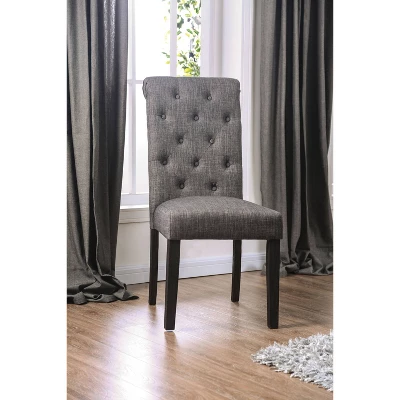 2pc Hepburn Scroll Back Side Chairs - HOMES: Inside + Out 3 2pc Hepburn Scroll Back Side Chairs - HOMES: Inside + Out