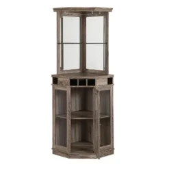 Home Source Corner Bar Unit Charcoal 19 Home Source Corner Bar Unit Charcoal -Dine Furniture GUEST 3d49dbe3 ef87 4f83 9573 4ed17695ca79