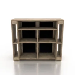 47.2" Geisert Farmhouse 9 Shelf Bar Table Weathered Oak - MiBasics 16 47.2" Geisert Farmhouse 9 Shelf Bar Table Weathered Oak - MiBasics -Dine Furniture GUEST 4209340d f556 49fd 8701 60743c1ae446