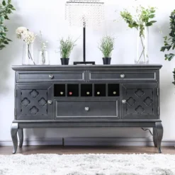 Maja Contemporary Buffet Server Dark Gray - HOMES: Inside + Out -Dine Furniture GUEST 467a3557 b13b 4cc6 a0d8 ccc421dabd0a