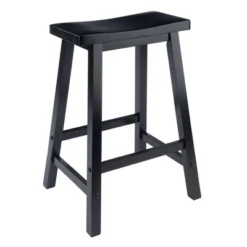 24" Satori Saddle Seat Counter Height Barstool - Winsome -Dine Furniture GUEST 469ffa7c 1dd4 459a 8170 ff3392d64e14