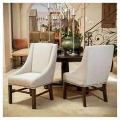Set Of 2 James Dining Chair Set Natural - Christopher Knight Home 7 Set Of 2 James Dining Chair Set Natural - Christopher Knight Home -Dine Furniture GUEST 46e62368 69f7 4d60 9f65 b674bb16582c