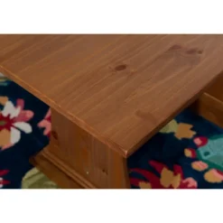 Midwest Pine Breakfast Nook Dining Sets Natural - Linon -Dine Furniture GUEST 4723eaf6 32e0 4928 a357 76672446099f