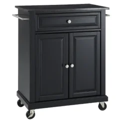 Granite Top Portable Kitchen Cart - Crosley -Dine Furniture GUEST 476154a1 c0f8 4315 969a a6e881d18a83