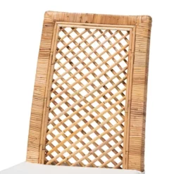 2pc Argos Rattan And Wood Dining Chair Set Natural/Brown - Bali & Pari -Dine Furniture GUEST 48024bc0 df90 484b bc4b ea72971a704e
