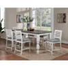 7pc Cambrien Rustic Farmhouse Counter Height Dining Set Antique White/Gray - HOMES: Inside + Out -Dine Furniture GUEST 48761df5 77de 40b5 a9b2 910082869b80