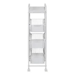 Honey-Can-Do 4 Tier Slim Cart With Pull-Out Baskets 16 Honey-Can-Do 4 Tier Slim Cart With Pull-Out Baskets -Dine Furniture GUEST 48d2965a a8ea 47d8 a601 8e02e353bce7