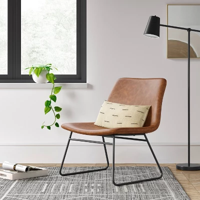 Bowden Accent Chair Caramel - Threshold™ 3 Bowden Accent Chair Caramel - Threshold™