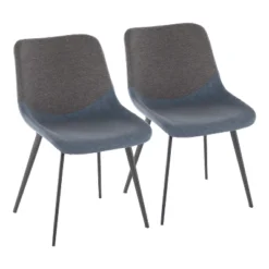 Set Of 2 Outlaw Industrial Two-Tone Chairs Gray - LumiSource 23 Set Of 2 Outlaw Industrial Two-Tone Chairs Gray - LumiSource -Dine Furniture GUEST 492dedfc a895 4a02 8dcd 4b18bceafb97