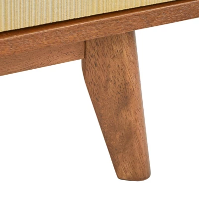 Flory Sideboard With Sliding Doors Walnut - Lifestorey 7 Flory Sideboard With Sliding Doors Walnut - Lifestorey - Image 5