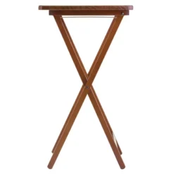 5pc Alex Snack Table Set Walnut Brown - Winsome -Dine Furniture GUEST 4b80c249 5f9a 4751 9895 ed3f24093534