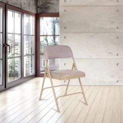 Set Of 4 Deluxe Fabric Padded Folding Chairs With Frame - Hampden Furnishings -Dine Furniture GUEST 4d606661 5099 4f4d a7f2 349202418d9b