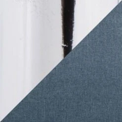 Set Of 2 Pebble Metal/Polyester Dining Chairs With Chrome Legs - LumiSource -Dine Furniture GUEST 4dd1aa53 a68c 4e4e 9dbc 65b150544ce9