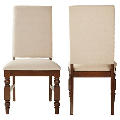 Set Of 2 Fitzgerald Nailhead Accent Side Dining Chair - Inspire Q 3 Set Of 2 Fitzgerald Nailhead Accent Side Dining Chair - Inspire Q