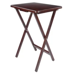 Set Of 4 Single Snack Tables Walnut - Winsome 14 Set Of 4 Single Snack Tables Walnut - Winsome -Dine Furniture GUEST 4eeb82bb 3d5d 40dc b252 5eb5d1665023