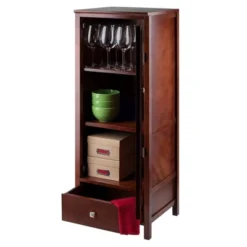 Brooke Jelly Close Cupboard With Door And Drawer Wood/Espresso - Winsome 12 Brooke Jelly Close Cupboard With Door And Drawer Wood/Espresso - Winsome -Dine Furniture GUEST 50053502 436b 4686 be5d df92a44ee8e3