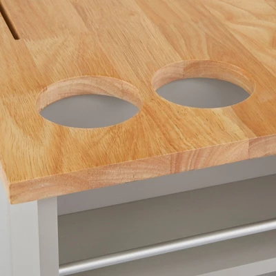 Lima Kitchen Cart Gray - Buylateral 9 Lima Kitchen Cart Gray - Buylateral - Image 7