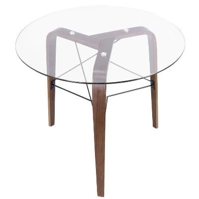 34" Trilogy Round Dining Table - LumiSource 3 34" Trilogy Round Dining Table - LumiSource