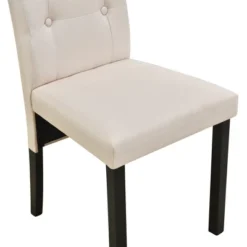 5 PCS Wood Dining Table Set With Faux Marble Tabletop And Upholstered Dining Chairs-ModernLuxe -Dine Furniture GUEST 5216391d e94b 4122 8f18 9a1b416f4163