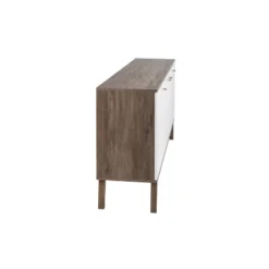 Milo Mid-Century Modern 4 Door Buffet Server - Prepac -Dine Furniture GUEST 53566e18 91e4 447e af38 1f46e34adfe4