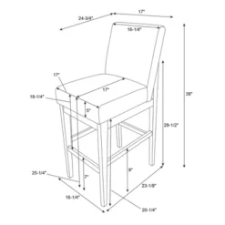 Upholstered Natural Wood Slipper Counter Stool - Hearth & Hand™ With Magnolia -Dine Furniture GUEST 53d5b4ab 1557 442f acec e48dede6ac53
