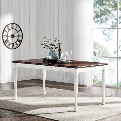 4pc Shelby Dining Set Distressed White - Crosley 11 4pc Shelby Dining Set Distressed White - Crosley - Image 9