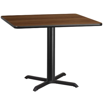 Emma And Oliver 42" Square Laminate Table Top With 33"x33" Table Height Base 7 Emma And Oliver 42" Square Laminate Table Top With 33"x33" Table Height Base - Image 5