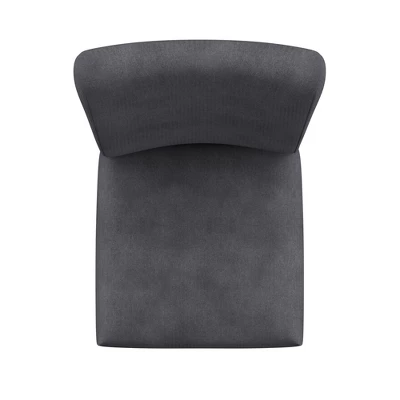 Set Of 2 Quinby Parson Dining Chair Wood Charcoal - Inspire Q 7 Set Of 2 Quinby Parson Dining Chair Wood Charcoal - Inspire Q - Image 5