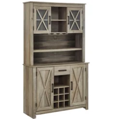 Home Source Jill Zarin Tall Cabinet With Glass Doors -Dine Furniture GUEST 5b3f3b5c 3c8a 4901 9fbc 9585c4388bfe