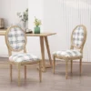 Set Of 2 Phinnaeus French Country Fabric Dining Chairs - Christopher Knight Home -Dine Furniture GUEST 5bd9021d 1b18 48e0 a555 5fbcfd0888c0