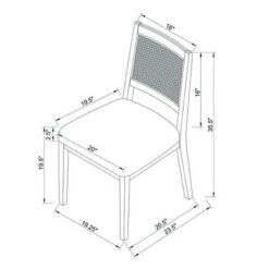Oak Park Cane Dining Chair Black - Threshold™ Designed With Studio McGee 15 Oak Park Cane Dining Chair Black - Threshold™ Designed With Studio McGee -Dine Furniture GUEST 5e0d79ff e5da 47f6 89c1 777b56e7d3ca