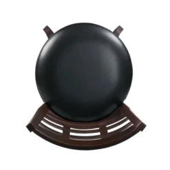 Shapel Faux Leather Swivel Counter Stool In Dark Cherry - Lexicon -Dine Furniture GUEST 609411f6 e293 433b b9c2 b02977405bdf