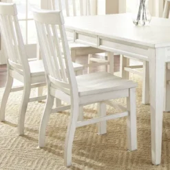 Set Of 2 Cayla Side Chair White - Steve Silver
