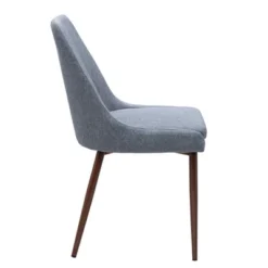 Set Of 2 Roman Mid Century Dining Chair - Poly & Bark -Dine Furniture GUEST 62fbc9ca af98 4ba6 bbad 153d5ca4f72c