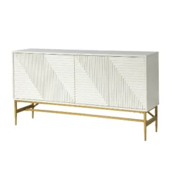 Rudy 65'' Wide Modern Buffet Cabinet Sideboard With Metal Legs| KARAT HOME 20 Rudy 65'' Wide Modern Buffet Cabinet Sideboard With Metal Legs| KARAT HOME -Dine Furniture GUEST 63e7106f 13f5 4622 b2be bd9a49ecc0ee