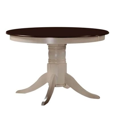 45" Dylan Dining Table Buttermilk/Oak - Acme Furniture 3 45" Dylan Dining Table Buttermilk/Oak - Acme Furniture